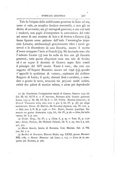 Giornale ligustico di archeologia, storia e belle arti