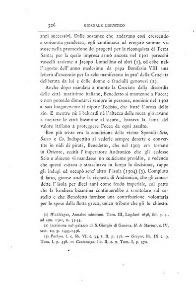 Giornale ligustico di archeologia, storia e belle arti