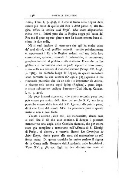 Giornale ligustico di archeologia, storia e belle arti