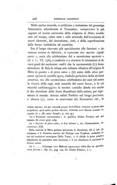 Giornale ligustico di archeologia, storia e belle arti