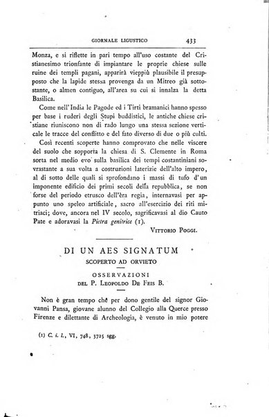 Giornale ligustico di archeologia, storia e belle arti