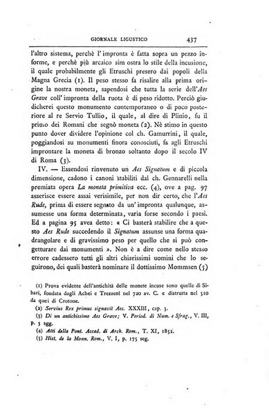 Giornale ligustico di archeologia, storia e belle arti