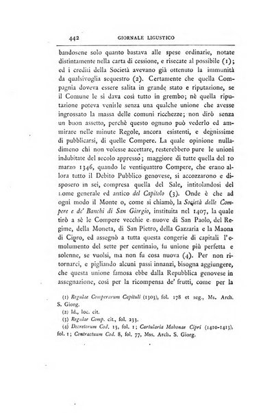 Giornale ligustico di archeologia, storia e belle arti