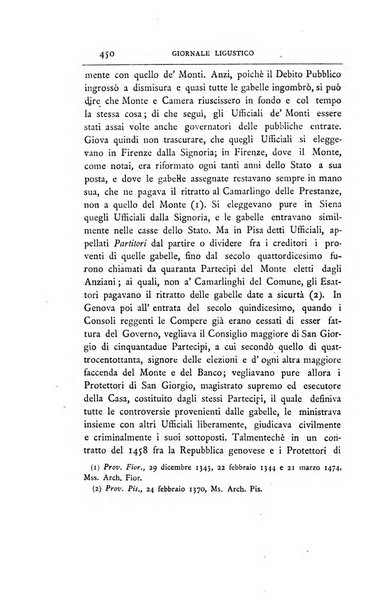 Giornale ligustico di archeologia, storia e belle arti