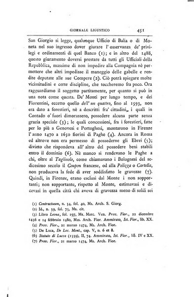 Giornale ligustico di archeologia, storia e belle arti