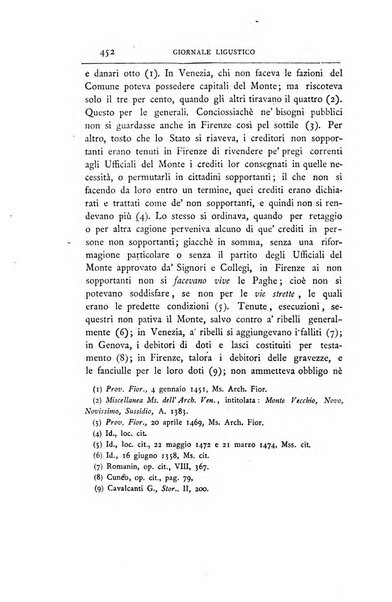 Giornale ligustico di archeologia, storia e belle arti