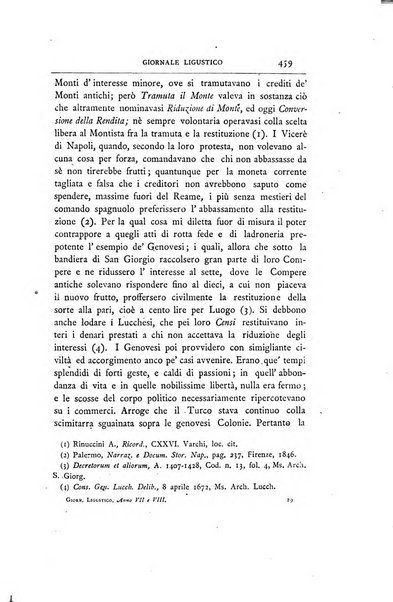 Giornale ligustico di archeologia, storia e belle arti