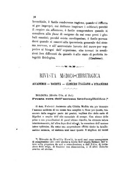 Il raccoglitore medico giornale indirizzato al progresso della medicina e chirurgia pratica e degli interessi morali e professionali specialmente dei medici-chirurghi condotti