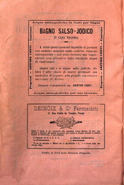 Il raccoglitore medico giornale indirizzato al progresso della medicina e chirurgia pratica e degli interessi morali e professionali specialmente dei medici-chirurghi condotti