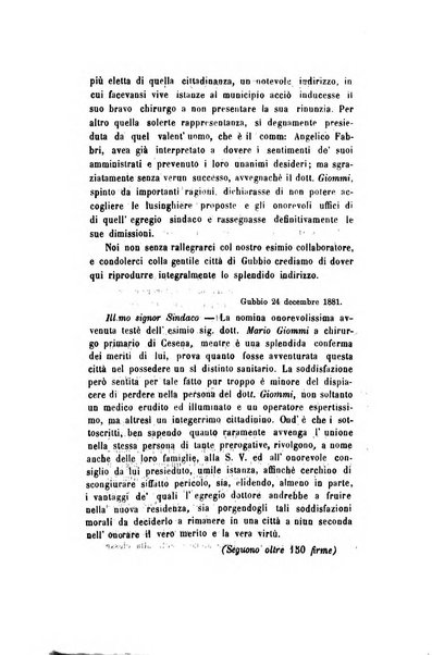 Il raccoglitore medico giornale indirizzato al progresso della medicina e chirurgia pratica e degli interessi morali e professionali specialmente dei medici-chirurghi condotti