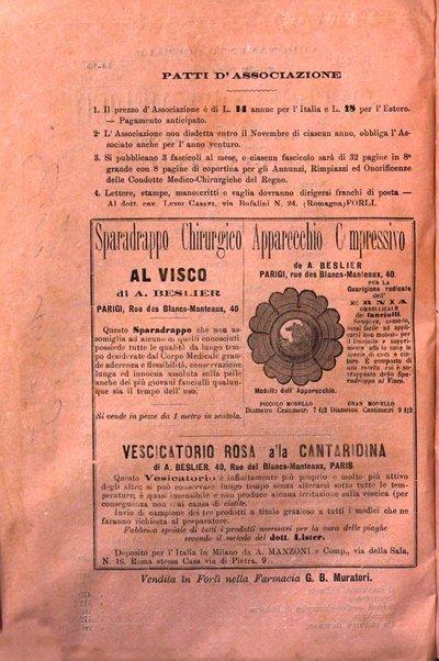 Il raccoglitore medico giornale indirizzato al progresso della medicina e chirurgia pratica e degli interessi morali e professionali specialmente dei medici-chirurghi condotti