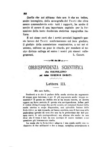 Il raccoglitore medico giornale indirizzato al progresso della medicina e chirurgia pratica e degli interessi morali e professionali specialmente dei medici-chirurghi condotti