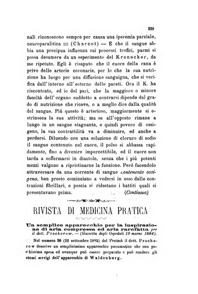 Il raccoglitore medico giornale indirizzato al progresso della medicina e chirurgia pratica e degli interessi morali e professionali specialmente dei medici-chirurghi condotti