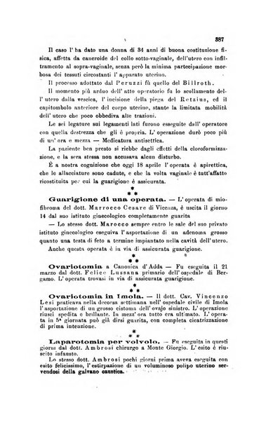 Il raccoglitore medico giornale indirizzato al progresso della medicina e chirurgia pratica e degli interessi morali e professionali specialmente dei medici-chirurghi condotti