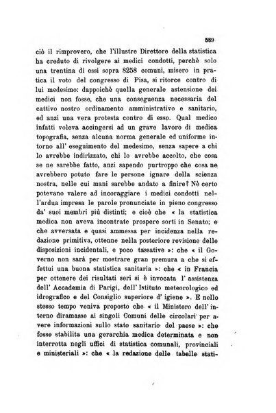 Il raccoglitore medico giornale indirizzato al progresso della medicina e chirurgia pratica e degli interessi morali e professionali specialmente dei medici-chirurghi condotti