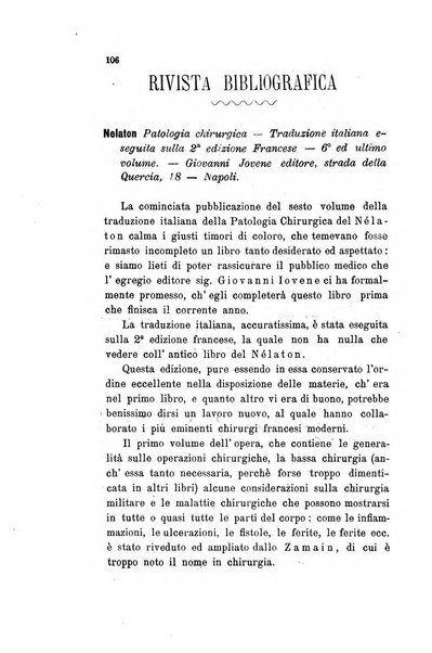 Il raccoglitore medico giornale indirizzato al progresso della medicina e chirurgia pratica e degli interessi morali e professionali specialmente dei medici-chirurghi condotti