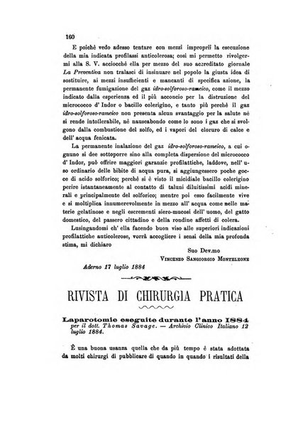 Il raccoglitore medico giornale indirizzato al progresso della medicina e chirurgia pratica e degli interessi morali e professionali specialmente dei medici-chirurghi condotti