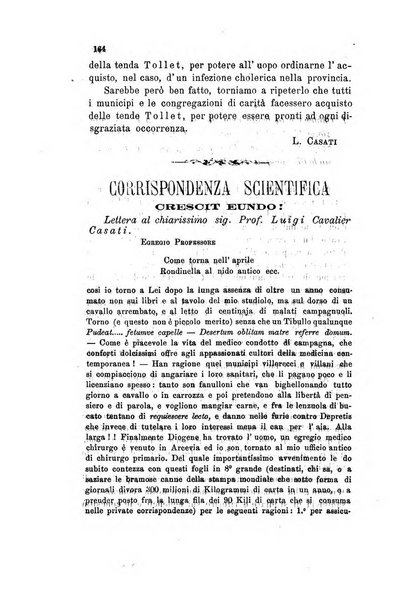 Il raccoglitore medico giornale indirizzato al progresso della medicina e chirurgia pratica e degli interessi morali e professionali specialmente dei medici-chirurghi condotti