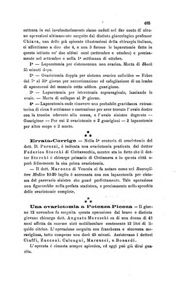 Il raccoglitore medico giornale indirizzato al progresso della medicina e chirurgia pratica e degli interessi morali e professionali specialmente dei medici-chirurghi condotti