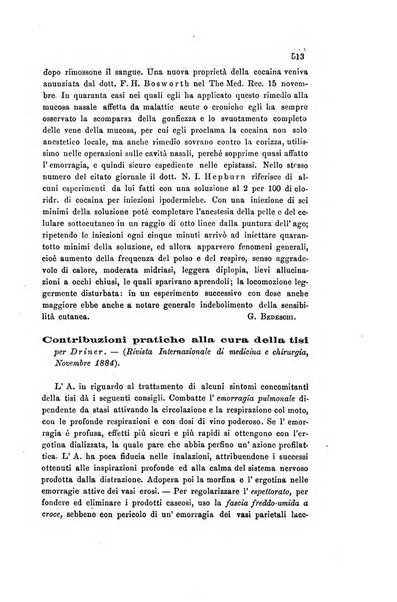 Il raccoglitore medico giornale indirizzato al progresso della medicina e chirurgia pratica e degli interessi morali e professionali specialmente dei medici-chirurghi condotti