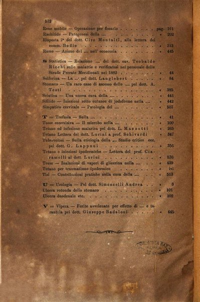 Il raccoglitore medico giornale indirizzato al progresso della medicina e chirurgia pratica e degli interessi morali e professionali specialmente dei medici-chirurghi condotti