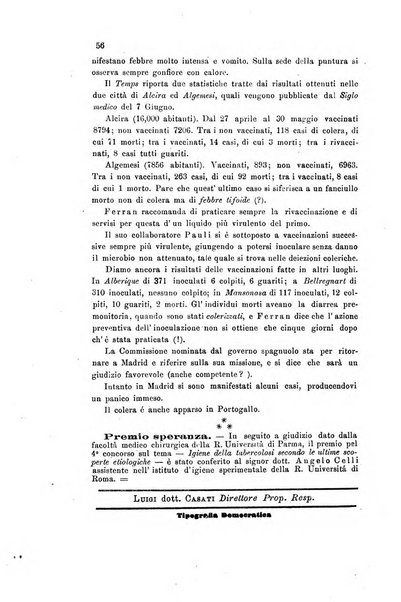 Il raccoglitore medico giornale indirizzato al progresso della medicina e chirurgia pratica e degli interessi morali e professionali specialmente dei medici-chirurghi condotti