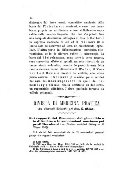 Il raccoglitore medico giornale indirizzato al progresso della medicina e chirurgia pratica e degli interessi morali e professionali specialmente dei medici-chirurghi condotti