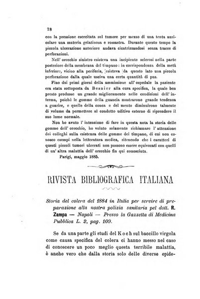 Il raccoglitore medico giornale indirizzato al progresso della medicina e chirurgia pratica e degli interessi morali e professionali specialmente dei medici-chirurghi condotti