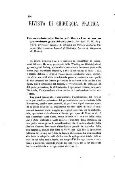 Il raccoglitore medico giornale indirizzato al progresso della medicina e chirurgia pratica e degli interessi morali e professionali specialmente dei medici-chirurghi condotti