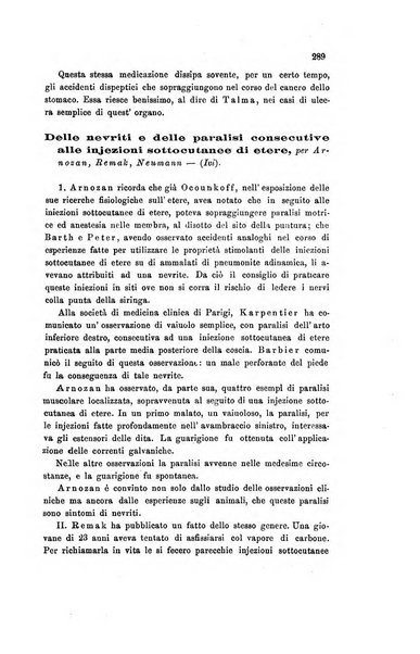 Il raccoglitore medico giornale indirizzato al progresso della medicina e chirurgia pratica e degli interessi morali e professionali specialmente dei medici-chirurghi condotti