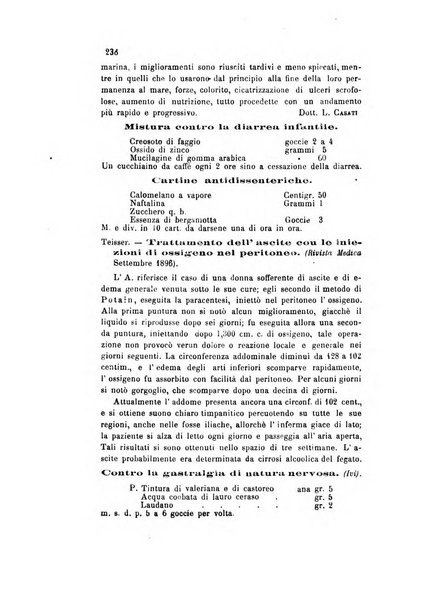 Il raccoglitore medico giornale indirizzato al progresso della medicina e chirurgia pratica e degli interessi morali e professionali specialmente dei medici-chirurghi condotti