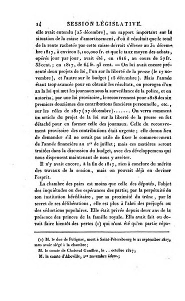 Annuaire historique ou Histoire politique et litteraire de l'annee ...