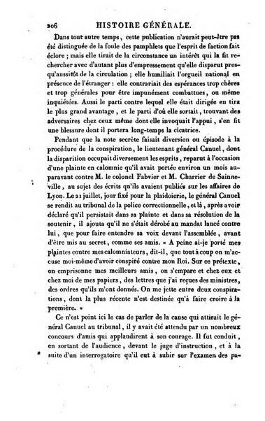 Annuaire historique ou Histoire politique et litteraire de l'annee ...