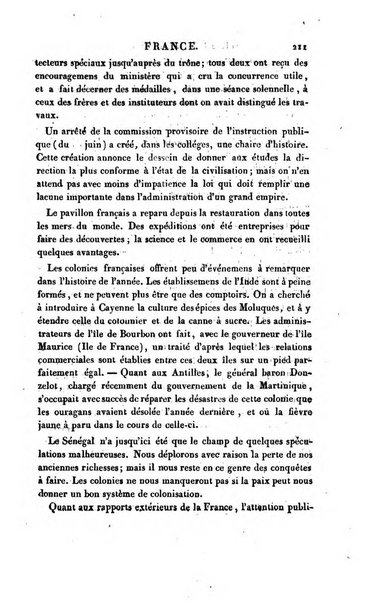 Annuaire historique ou Histoire politique et litteraire de l'annee ...