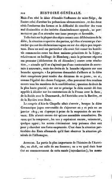 Annuaire historique ou Histoire politique et litteraire de l'annee ...