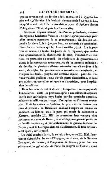 Annuaire historique ou Histoire politique et litteraire de l'annee ...