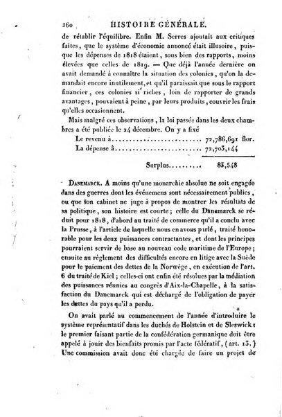 Annuaire historique ou Histoire politique et litteraire de l'annee ...