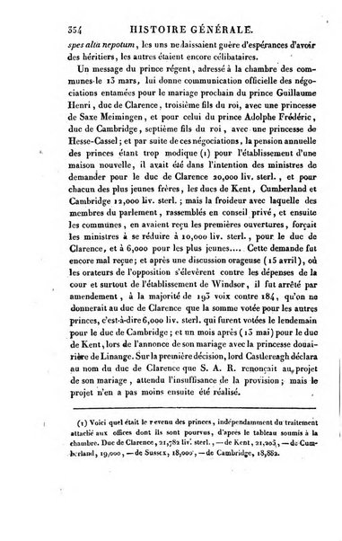 Annuaire historique ou Histoire politique et litteraire de l'annee ...