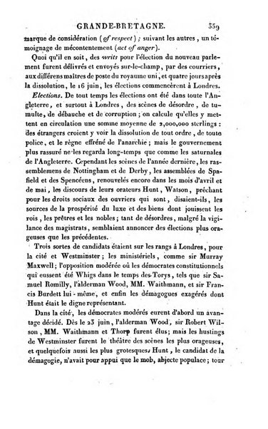 Annuaire historique ou Histoire politique et litteraire de l'annee ...