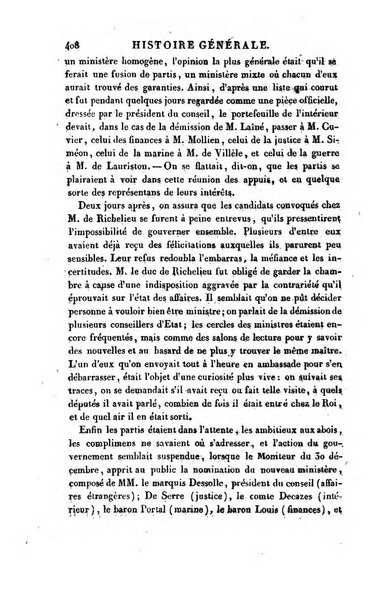 Annuaire historique ou Histoire politique et litteraire de l'annee ...