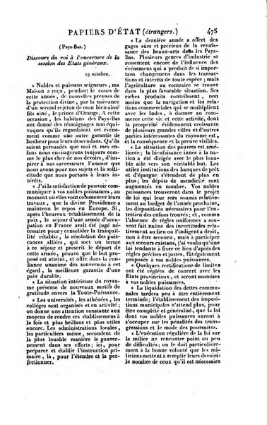 Annuaire historique ou Histoire politique et litteraire de l'annee ...