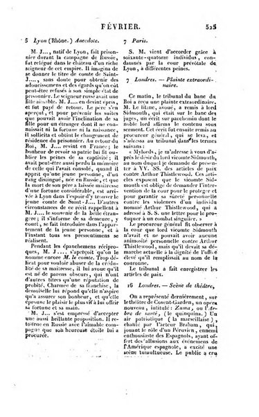 Annuaire historique ou Histoire politique et litteraire de l'annee ...