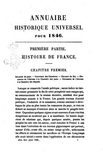 Annuaire historique universel, ou Histoire politique pour ...