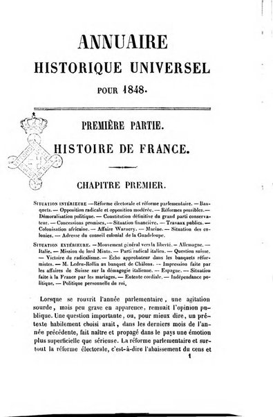 Annuaire historique universel, ou Histoire politique pour ...