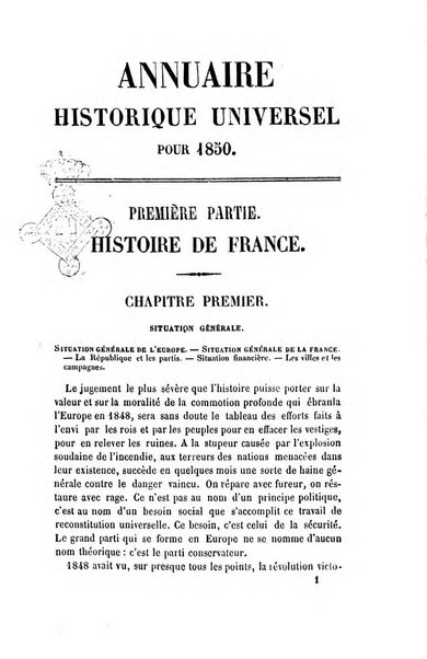 Annuaire historique universel, ou Histoire politique pour ...