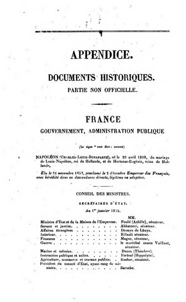 Annuaire historique universel, ou Histoire politique pour ...