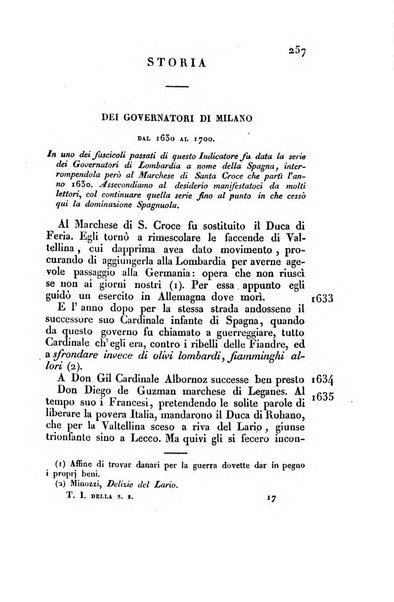 Indicatore, ossia Raccolta periodica di scelti articoli ...