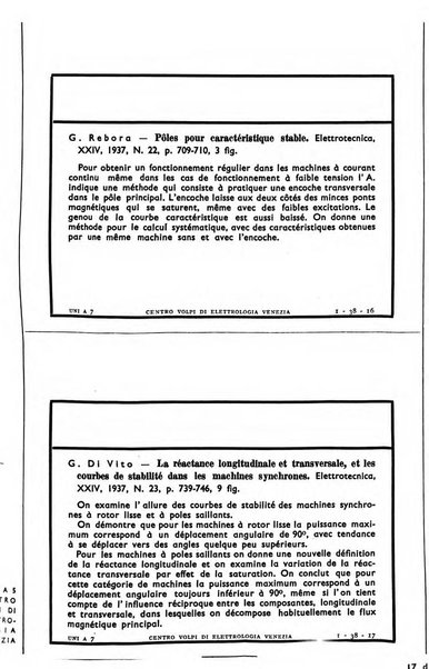 Bollettino del Centro Volpi di elettrologia