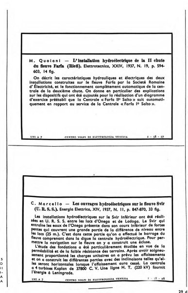 Bollettino del Centro Volpi di elettrologia