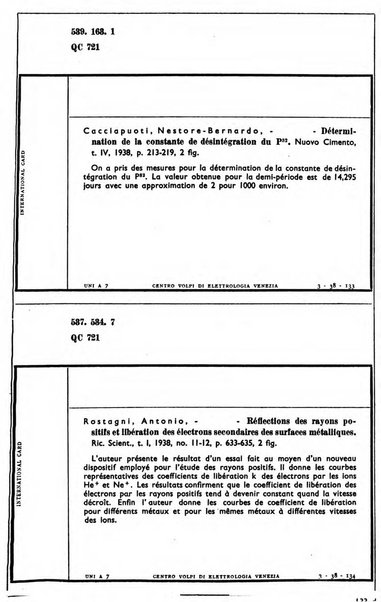 Bollettino del Centro Volpi di elettrologia